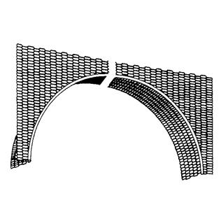 Expanded Semi Circle Arch Kit 32"